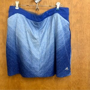 (Sold) Adidas Gradient Blue Skirt